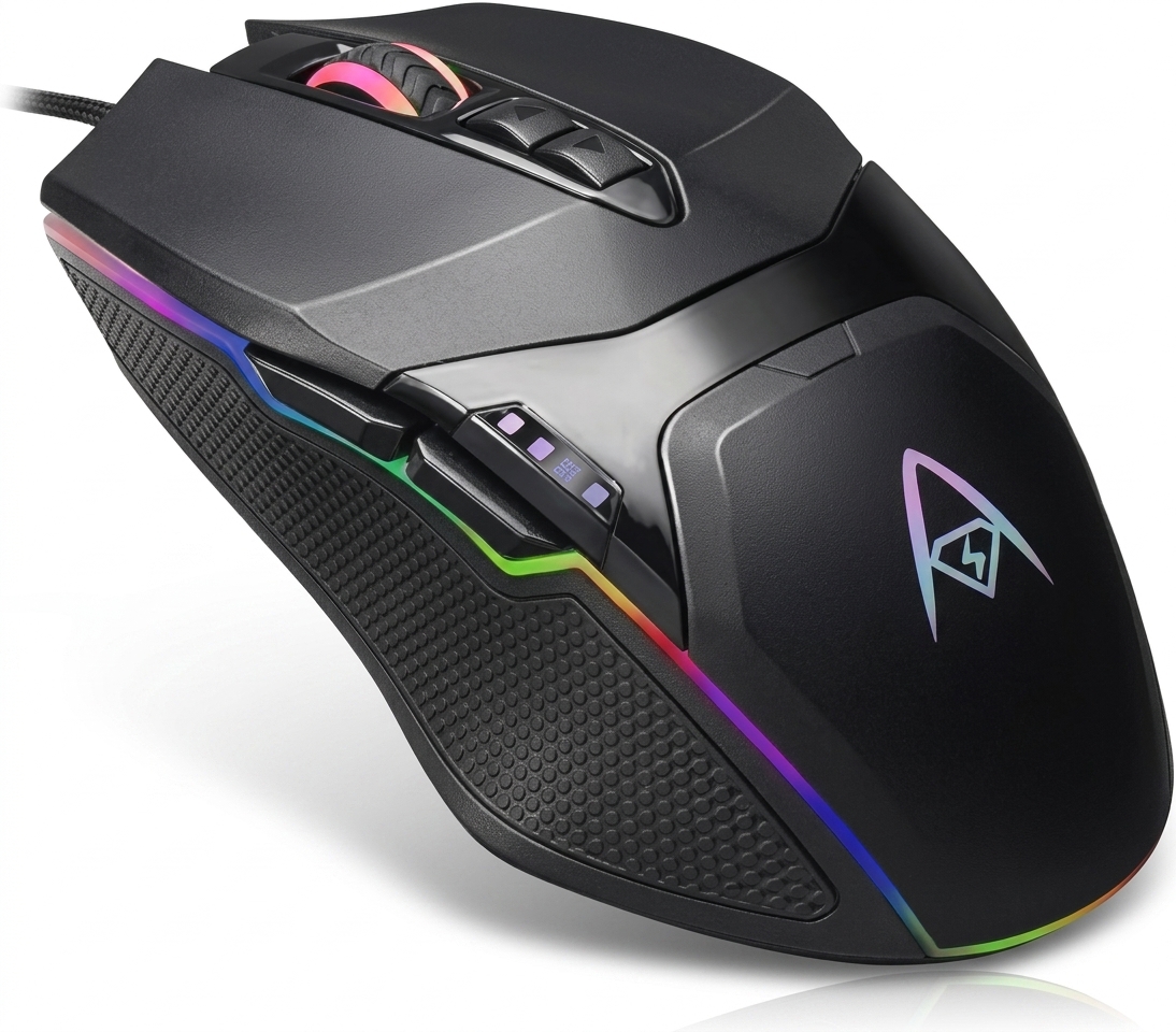 adesso imouse e30 2.4 ghz wireless vertical programmable mouse
